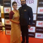 R. Sarathkumar Instagram - At femina super daughter function @varusarathkumar