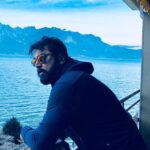 R. Sarathkumar Instagram - Enjoying the scenic beauty of Montreux upon Lake Geneva