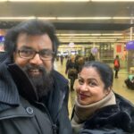 R. Sarathkumar Instagram - Off to Salzburg from Vienna station