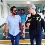 R. Sarathkumar Instagram - At SRM university yesterday to kick off a stunt show.