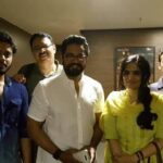 R. Sarathkumar Instagram - Had the opportunity to watch the preview of upcoming Tamil flick ' Thiraikadal' along with Janaki Viswanathan.