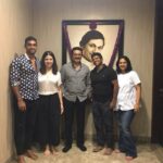 R. Sarathkumar Instagram - After the completion of Rajakumara meeting with Puneet's Family. #sarathkumar #puneet #rajkumara #shoot