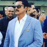 R. Sarathkumar Instagram - Patriotic! #India #sarathkumar #love