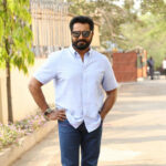 R. Sarathkumar Instagram - Shot during the press meet of Nenorakkam