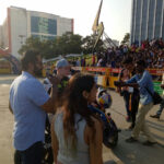 R. Sarathkumar Instagram – I was glad to be at SRM university today to preside over as chief guest for a stunt show sponsored by RedBull.
It was mesmerizing to witness Arunas Gibieza Aras who is world renowned stunt rider from Lithuania  perform his stunts in campus today. I also interacted with students present there and expressed my views on how youth today could help shape India better.