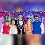 R. Sarathkumar Instagram - Happily married Rayane and Mithun, Proud happy family #TamilNadu #chennai #sarathkumar #mitra2016