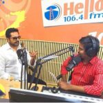 R. Sarathkumar Instagram - Everytime I interact with RJ Suresh at 106.4 FM, It is refreshing and energetic. #sarathkumar #chennai #chat #radio #refreshing #energetic