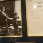 R. Sarathkumar Instagram - A rare original writing of John F Kennedy , a priced possession of my friend