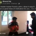 R. Sarathkumar Instagram – 6 years have gone by real fast but the training continues, thanks bro barath, jana, francis, pushing me to get the best out of me and keep me mentally and physically fit #barathraj #Traineriz