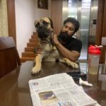 R. Sarathkumar Instagram – My best friend #thor