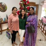 R. Sarathkumar Instagram - Christmas lunch at home with friends and relatives @radikaasarathkumar @poojasarathkumar @rayanemithun @mallikakandasamy