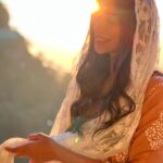 Raai Laxmi Instagram – A memorable journey to #vaishnavdevi 😇🙏❤️💫 #jaimatadi 🙏❤️ god bless ❤️