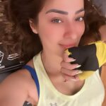 Raai Laxmi Instagram – Sweat , smile & repeat 💪💚