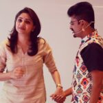 Rachita Ram Instagram – Glimpse of @news18kannada #varshadakannadiga2021 
Do watch it today at 6pm 
@sukeshhegde007 
@anchorharishnagaraju @news18kannada