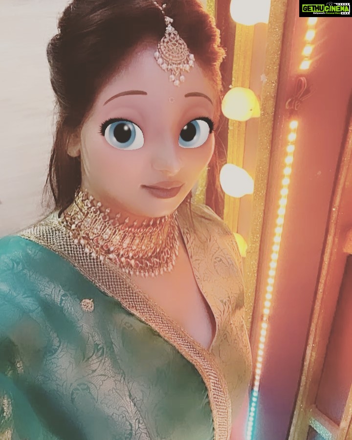 Rachita Ram Instagram - Isn’t it cute?😄 #cartoonfilterfun😋😉