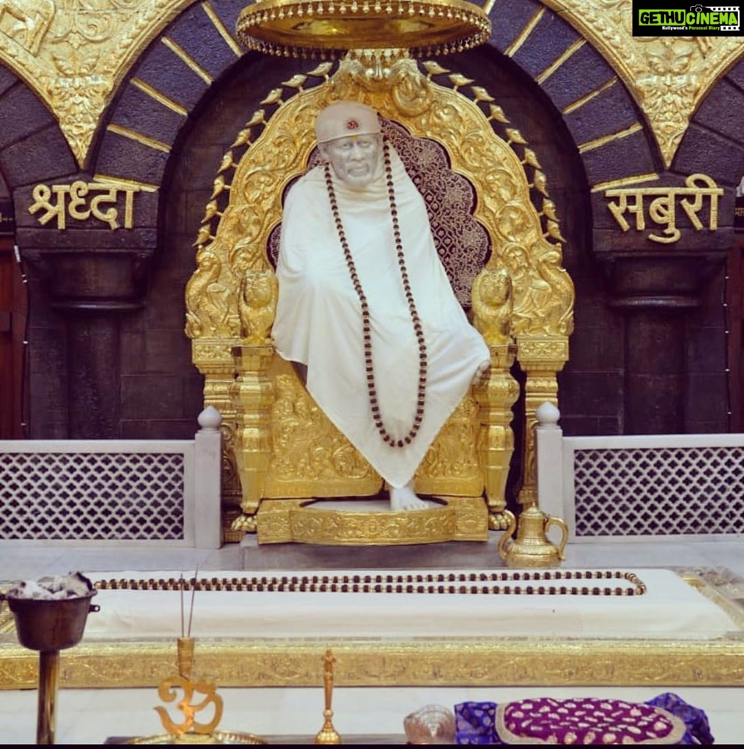 Rachita Ram Instagram - OM SAI RAM🌼🙏🏻 #sairamsaishamsaibhagwan🌼