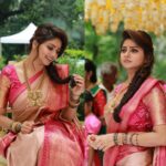 Rachita Ram Instagram – 🌸
.
.
M&H- @mohanrao931 & @paramesh_kammari
Photography @rakesh_hg