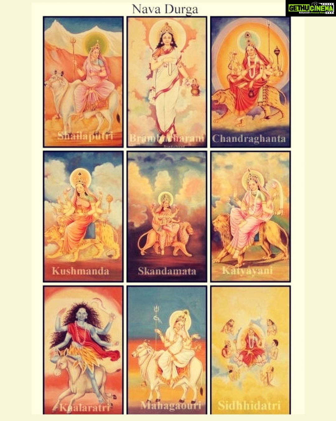 Rachita Ram Instagram - Happy Navaratri!🙏🏻 I wish that you all are blessed by the nine avataras of Maa Durga. #godblessyouall