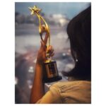 Rachita Ram Instagram - Won the best Actress for the film AYOGYA! Thank you and loads of love to all my darling people ♥️#siimaawards2019