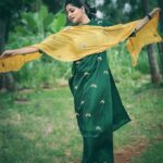 Rachita Ram Instagram - #Majabharatha✨ Outfit @si.ta.ra Styling @tejukranthi Makeup @mohanrao931 Hair @kammarishivarajchary Photography by @chandan_gowda_photography