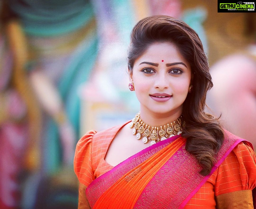 Rachita Ram Instagram - Majabharatha✨ Outfit @arethy_couture Styling @tejukranthi Jewellery @lotus_silver_jewellery Hair @paramesh_kammari Makeup @mohanrao931 Photography @rakesh_hg
