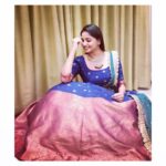 Rachita Ram Instagram - “Princess is not just a character in a fairy tale, she exists in you and me and every gorgeous woman out there, one such moments was when I wore this outfit” . . Indian version of Cinderella gown Styled by @tejaswinikranthistylefiles Assisted by @rajeshputtaiah Gorgeous outfit by @sindhureddyofficial Neckpiece by @unniyarchajewelry H&M @gm6.bridalmakeup & @mohanrao931