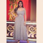 Rachita Ram Instagram – 🌸
#majabharatha 
Outfit @springdiariesstore 
Styling @tejukranthi 
Assisted by @rajeshputtaiah 
MUA @mohanrao931 
PC @rakesh_hg