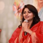 Rachita Ram Instagram - Pre release pressmeet of #seetharamakalyana#releasingon25jan✨☺️ @nikhilgowda_jaguar @suniljaguar @seetharamakalyana_movie Pc @rock_phanni_