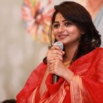 Rachita Ram Instagram - Pre release pressmeet of #seetharamakalyana#releasingon25jan✨☺️ @nikhilgowda_jaguar @suniljaguar @seetharamakalyana_movie Pc @rock_phanni_