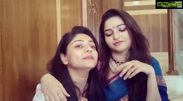 Rachita Ram Instagram - Happy Habba..!✨ @nithyaraam much love to you my dear akka😘🤗