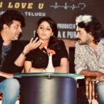 Rachita Ram Instagram - #ILOVEYOU🤟🏻#trailerlaunchevent✨#withthelegendsoftheindustry#shivannaanduppisir😎#celebrations🎉 @nimmaupendra