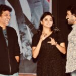 Rachita Ram Instagram - #ILOVEYOU🤟🏻#trailerlaunchevent✨#withthelegendsoftheindustry#shivannaanduppisir😎#celebrations🎉 @nimmaupendra