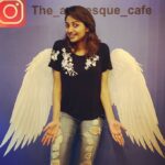 Rachita Ram Instagram – I got wings..🙌🏻😉#flytoyourgoals✨#loveyourselfmore💗  It was absolutely fun and tasty nyte @the_arabesque_cafe