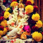 Rachita Ram Instagram - ಗೌರಿ ಗಣೇಶ ಹಬ್ಬದ ಹಾರ್ದಿಕ ಶುಭಾಷಯಗಳು🙏🏼#ganapathibappamoriya
