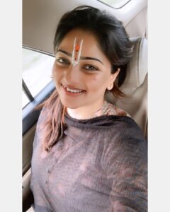 Rachita Ram Instagram - Good Morning!♥️
One small positive thought in the Morning can change your whole day.So let’s start the day with good positive vibes!✨ #keepsmiling #thinkpositivealways #sundayvibes #enjoyyourlife