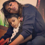 Rachita Ram Instagram - Nothing makes me more happier than spending time with kids..❤️happiness is #beingaroundkids #lovehimwithallmyheart#mycutiepie😘❤️