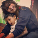 Rachita Ram Instagram - Nothing makes me more happier than spending time with kids..❤️happiness is #beingaroundkids #lovehimwithallmyheart#mycutiepie😘❤️