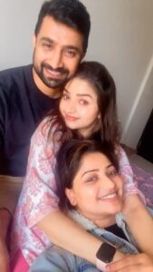 Rachita Ram Instagram - Welcome back bro!♥️🤗
@gauthamn12