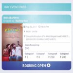 Rachita Ram Instagram - Hello all :) good evening! Finally date is announced for the premier of our short film #Rishabhapriya... Here is a the link where you can buy tickets for the paid premiere show 😊 Book right away! Mark ur dates august 30th :) I will be there 🙂 http://www.1018mb.com/events/bookingInfo/586