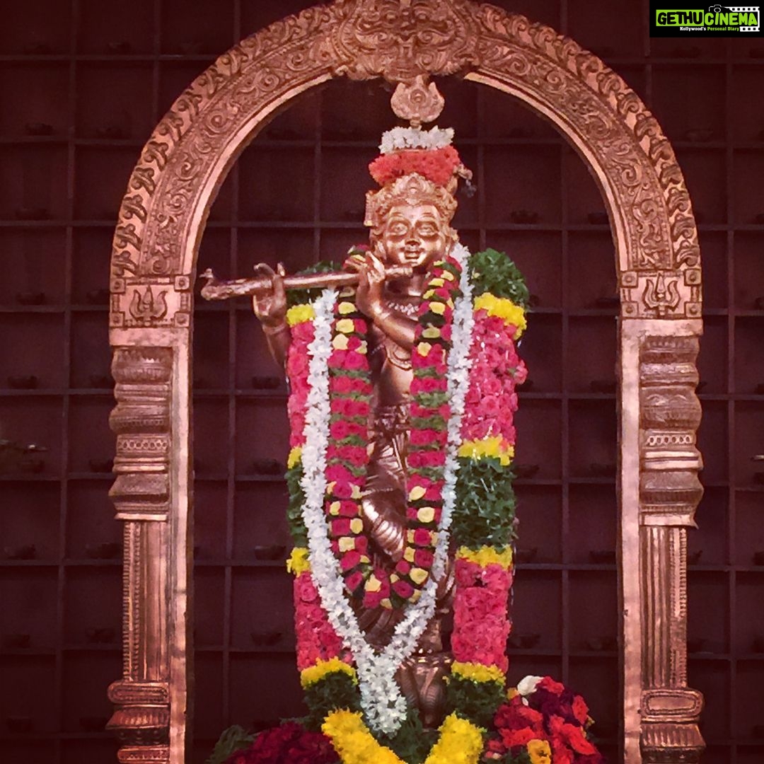 Rachita Ram Instagram - 🙏🏻KRISHNA JANMASHTAMI SUBHASHAYAGALU🙏🏻
