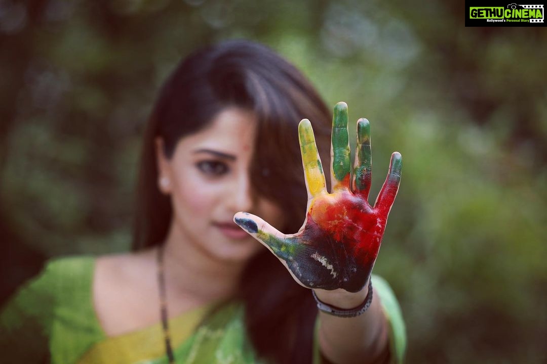 Rachita Ram Instagram - Every Colour is mine! #zestforlife