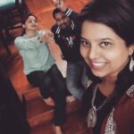Rachita Ram Instagram - It’s always good to be surrounded with #likemindedpeople #likemindedvibes #threemusketeers❤️ @aravind_shiv @shwethahc12