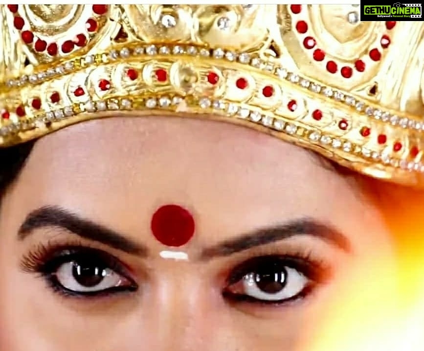 Rachitha Mahalakshmi Instagram - Divine 😇😇😇😇😇😇😇🤞🤞🤞🤞🤞🤞 🙌🙌🙌🙌🙌🙌🙌 Everytime I Feel blessed to take up these role.... 😇😇😇😇😇😇😇