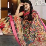 Rachitha Mahalakshmi Instagram - 🌟 Until it's ur turn just keep clapping for others... 🌟😇 : #sareelove @fameblueboutique : #supportwomenentrepreneurs🙋🏼💪🏻