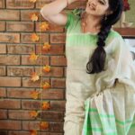 Rachitha Mahalakshmi Instagram - 🌟 Keep looking up that's d Secret of life 🌟 😇😇😇😇😇 : #sareelove @fameblueboutique 👈 : #supportwomenentrepreneurs🙋🏼💪🏻