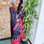 Rachitha Mahalakshmi Instagram - Don't let anyone turn ur Sky into Ceiling 🤷🏻‍♀️🤞 : #sareelove @dearunique_1 👈 ❤️ : #supportwomenentrepreneurs🙋🏼💪🏻