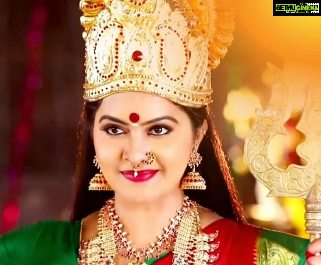Rachitha Mahalakshmi Instagram - Divine 😇😇😇😇😇😇😇🤞🤞🤞🤞🤞🤞 🙌🙌🙌🙌🙌🙌🙌 Everytime I Feel blessed to take up these role.... 😇😇😇😇😇😇😇