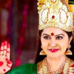 Rachitha Mahalakshmi Instagram - Divine 😇😇😇😇😇😇😇🤞🤞🤞🤞🤞🤞 🙌🙌🙌🙌🙌🙌🙌 Everytime I Feel blessed to take up these role.... 😇😇😇😇😇😇😇