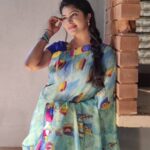 Rachitha Mahalakshmi Instagram – Nothing can dim d light that shines from within…. 🌟🌟🌟🌟🌟
:
#Sareelove @fameblueboutique ❤️❤️❤️❤️
:
#supportwomenentrepreneurs🙋🏼💪🏻