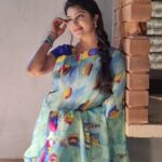 Rachitha Mahalakshmi Instagram - Nothing can dim d light that shines from within.... 🌟🌟🌟🌟🌟 : #Sareelove @fameblueboutique ❤️❤️❤️❤️ : #supportwomenentrepreneurs🙋🏼💪🏻
